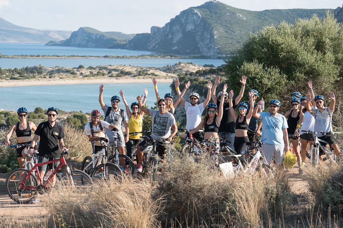A bike ride at Voidokilia with Navarino Outdoors is always a memorable experience