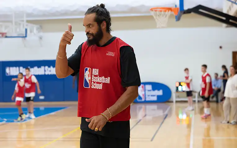 Joakim Noah portrait at Costa Navarino